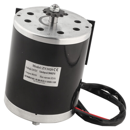 24V 800W Hochgeschwindigkeits-Metallmotor mit