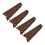 4Pcs Plastic Bird Spike Fence Nail Anti-Climbing Security Tool 7