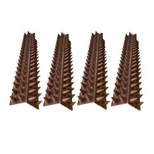 4Pcs Plastic Bird Spike Fence Nail Anti-Climbing Security Tool
