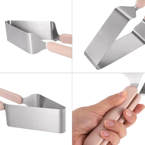Cake Slicer Cutters Triangular Metal Cake Cutter Pastries Divider For Cake Pie Desserts Pizza 1