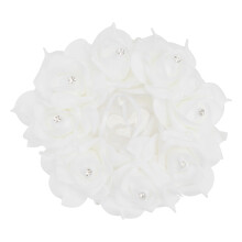 2 Pcs Wedding Ring Pillow Cushion Bridal Case