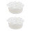 2 Pcs Wedding Ring Pillow Cushion Bridal Case 8