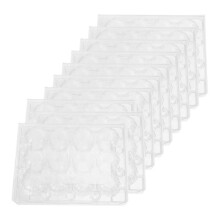 20Pcs Clear Quail Egg Trays Packaging Boxes Containers