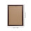 Large Wooden A3 Frame Rustic Brown Wall Mount Display 2