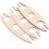3pcs wooden wine rack display for home (khaki) 9
