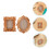 3pcs Gold Magnetic DIY Picture Frames for Refrigerator 11