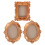 3pcs Gold Magnetic DIY Picture Frames for Refrigerator 10