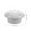 Urinal Strainer Stopper 11cm Drain Plug White 2