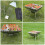 One Set Portable Camping Grill With Barbecue Rack 6