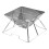 One Set Portable Camping Grill With Barbecue Rack 9