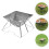 One Set Portable Camping Grill With Barbecue Rack 11
