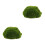 2Pcs Artificial Moss Green Foam 20Cm Half Sphere Rocks For Garden 6