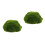 2Pcs Artificial Moss Green Foam 20Cm Half Sphere Rocks For Garden 8