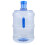 Pc Blue Rectangular Portable Water Tank 1set 14.56x7.87x7.87in 7