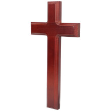 5pcs Wooden Cross Wall Ornament for Home Decor