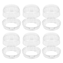 24Pcs Clear Plastic Stove Knob Covers for Gas Stove Switch Protection