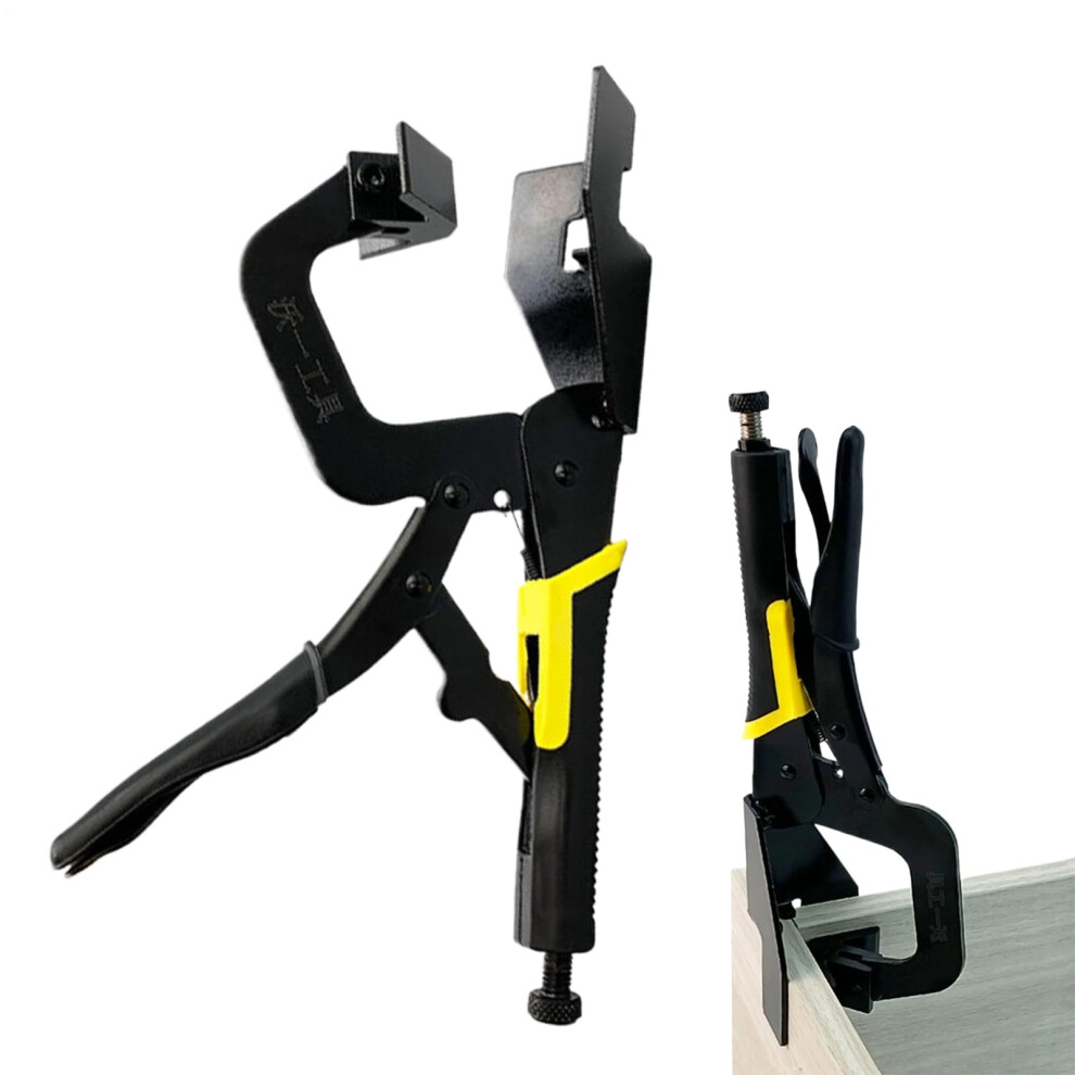 Right Angle Clamp 90 Degree Woodworking, Adjustable Heavy-Duty Quick-Release Positioning Jig For Carpenter Window Frame 9393856107865