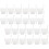 60 Sets Transparante Dessertbeker Voor Feest Pudding Cupcake Met 6