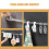 Kitchen Hanging Rod Transparante Wandopbergrek 8