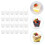 60 Sets Transparante Dessertbeker Voor Feest Pudding Cupcake Met 4