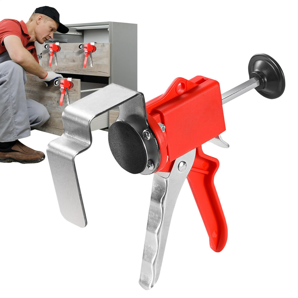 Drawer Face Mount Clamp Woodworking Drawer Jig, Precision Cabinet Installation Tool For Home Cabinets 9393856107933