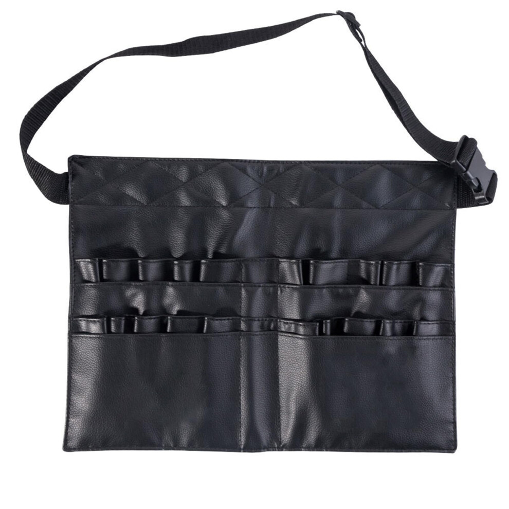 Fashion Handbag 32-Count Makeup Brush Bag Fanny Pack Multifunctional Cosmetic Organizer For Beauty Enthusiasts