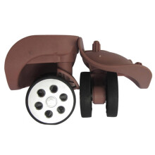 Luggage Wheels Double Row Replacement For Most Suitcases Rose Gold Trolley Case Wheels Travel Suitcase Part