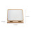 Wooden Tabletop Cosmetic Mirror Foldable Makeup Desktop 2
