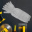 Cut Proof Gloves Grey With Extended Arm Coverage For Safety 5