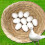 10Pcs Solid Carrier Pigeon Fake Eggs For Home Store Decor 6