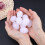 10Pcs Solid Carrier Pigeon Fake Eggs For Home Store Decor 10