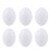 10Pcs Solid Carrier Pigeon Fake Eggs For Home Store Decor 4