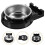 8 Pcs Stainless Steel Wall Mounted Ashtray With Adhesive 11