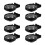 8 Pcs Stainless Steel Wall Mounted Ashtray With Adhesive 4