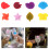 8Pcs Silicone Wine Glass Markers Cup Identifications Assorted Color 6