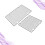 2Pcs Nonstick Carbon Steel Cooling Rack For Baking 9