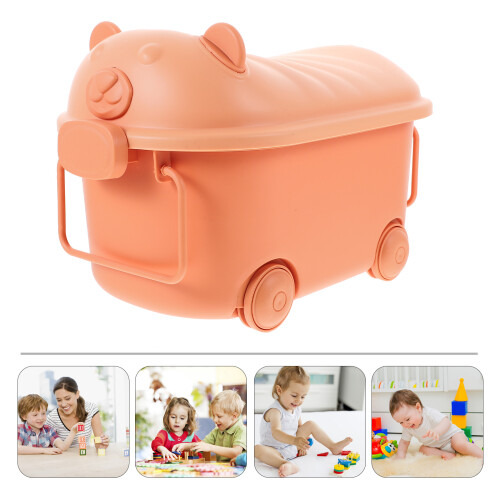 Stackable Speelgoed Opbergdoos Met Wielen Stevige Bouwstenen Emmer 2