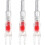 Automatic Luminous Nock For 6.2mm Arrows, Red LED Illumination, Auto Light Nock 5