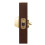 Copper Creek DB2410PB Enkelt cylinder Deadbolt Poleret messing 4
