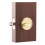 Copper Creek DB2410PB Enkelt cylinder Deadbolt Poleret messing 3