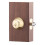 Copper Creek DB2410PB Enkelt cylinder Deadbolt Poleret messing 2