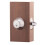 Copper Creek DB2410PS Single Cylinder Deadbolt poleret rustfrit 2