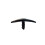 T-Molding Arcade Mame - Μαύρο Λείο - 3/4" - 20' 3