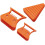 Feather Folding Blok Plastic Fly Tying Feather Clip And Folding Blok Tools 3