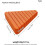 Feather Folding Blok Plastic Fly Tying Feather Clip And Folding Blok Tools 2