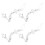 12 Pcs Clear Acrylic Teardrop Ornaments For Christmas Tree Decor 2