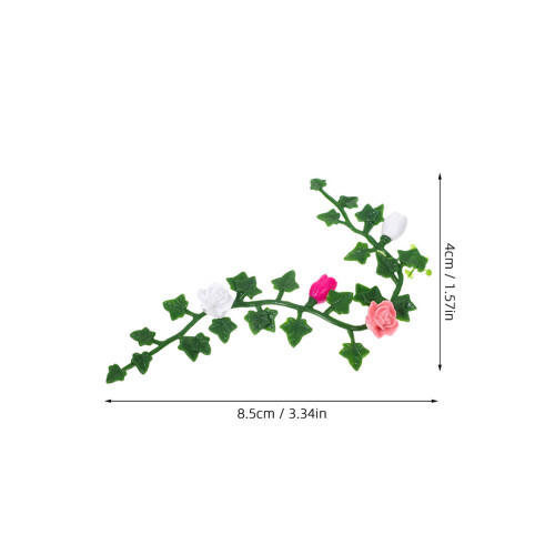 20 Pcs Mini Vine Artificial Floral Model For Mini House 1