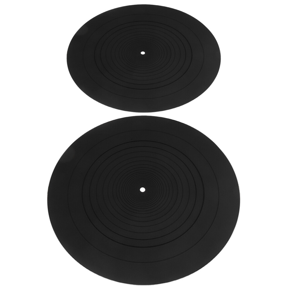 8 Pcs Silicone Turntable Platter Mats Replacement For Record Player 3342822266637