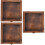 3Pcs Wooden Insect Specimen Display Case With Hook Type Box 9