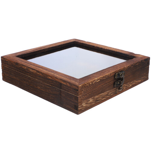 3Pcs Wooden Insect Specimen Display Case With Hook Type Box 2